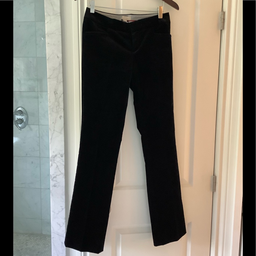 Sloan fit velvet pant